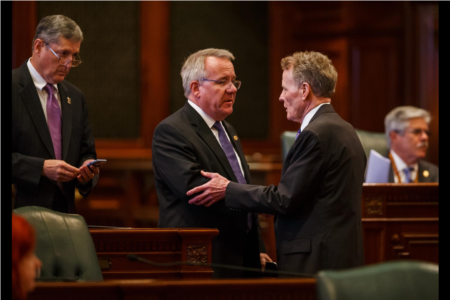 House overrides Rauner 2 year state budget impasse ends
